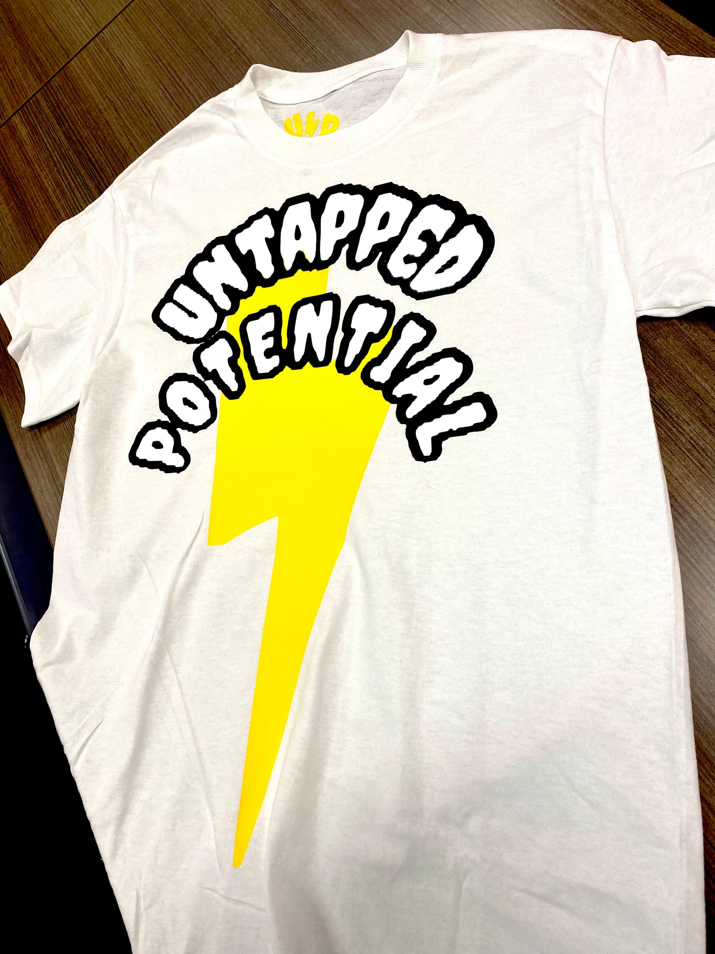 Untapped Potential™️ EXTRA CHARGED ⚡️ Tee (White)