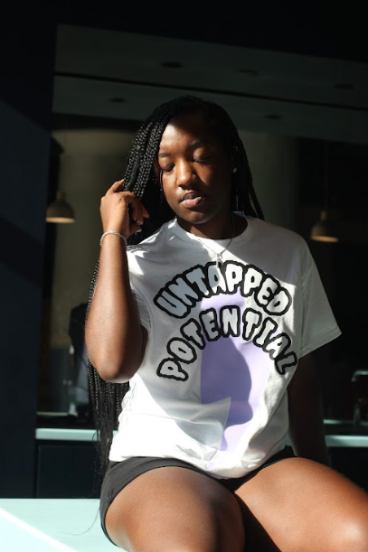 Untapped Potential™️ EXTRA CHARGED ⚡️ Tee (White)