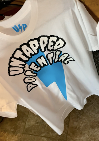 Untapped Potential™️ EXTRA CHARGED ⚡️ Tee (White)