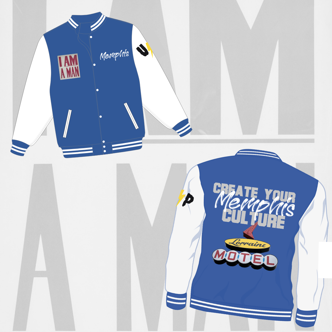 Untapped Potential™️ Memphis Culture Varsity Jacket